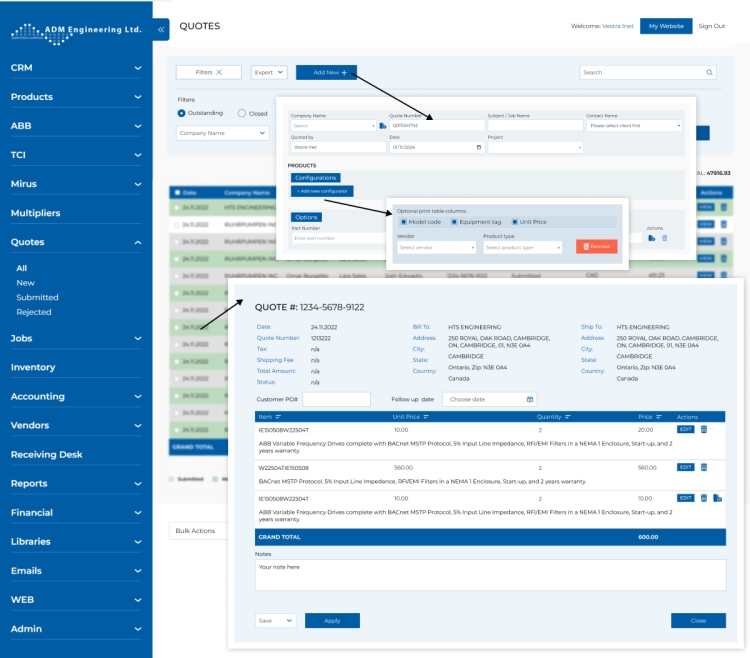 Precision Pricing Management: Real-time Calculations for Clients
