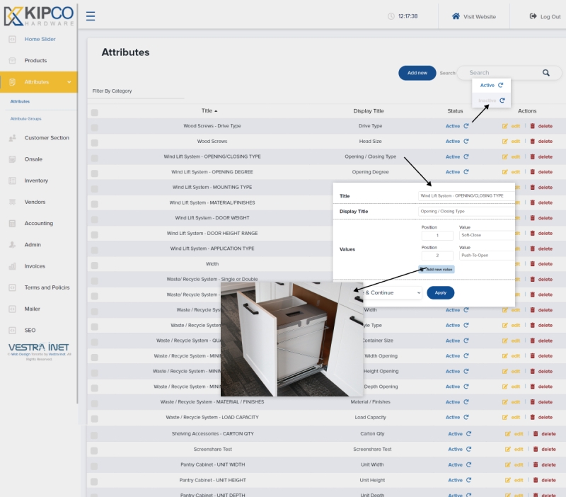 custom product catalogue for Hardware Suppliers