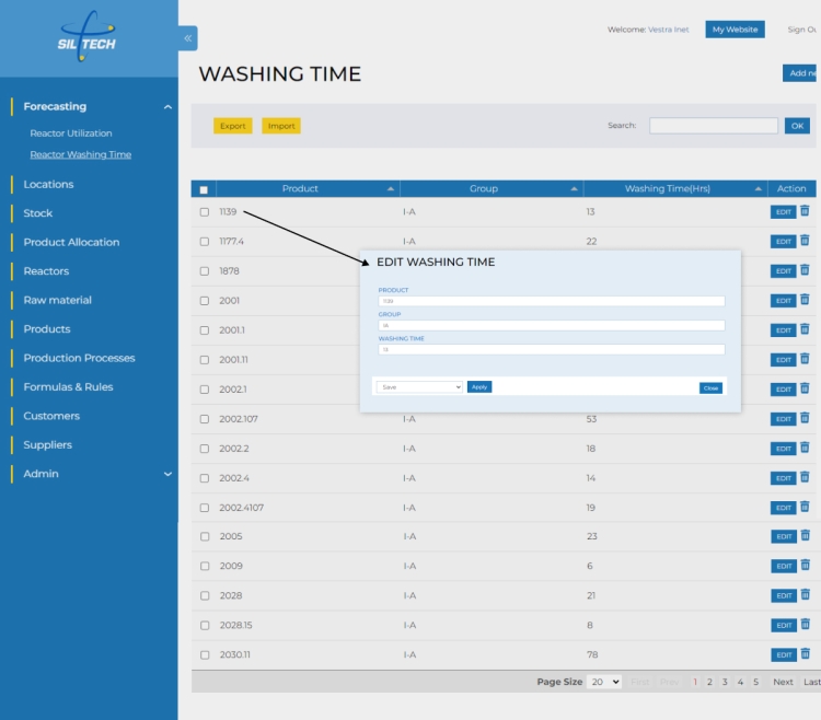 Chemical Manufacturing Process Optimization
